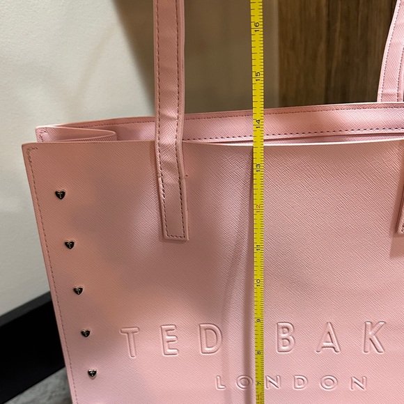 Ted Baker Light Pink Studded Tote - Picture 4 of 7
